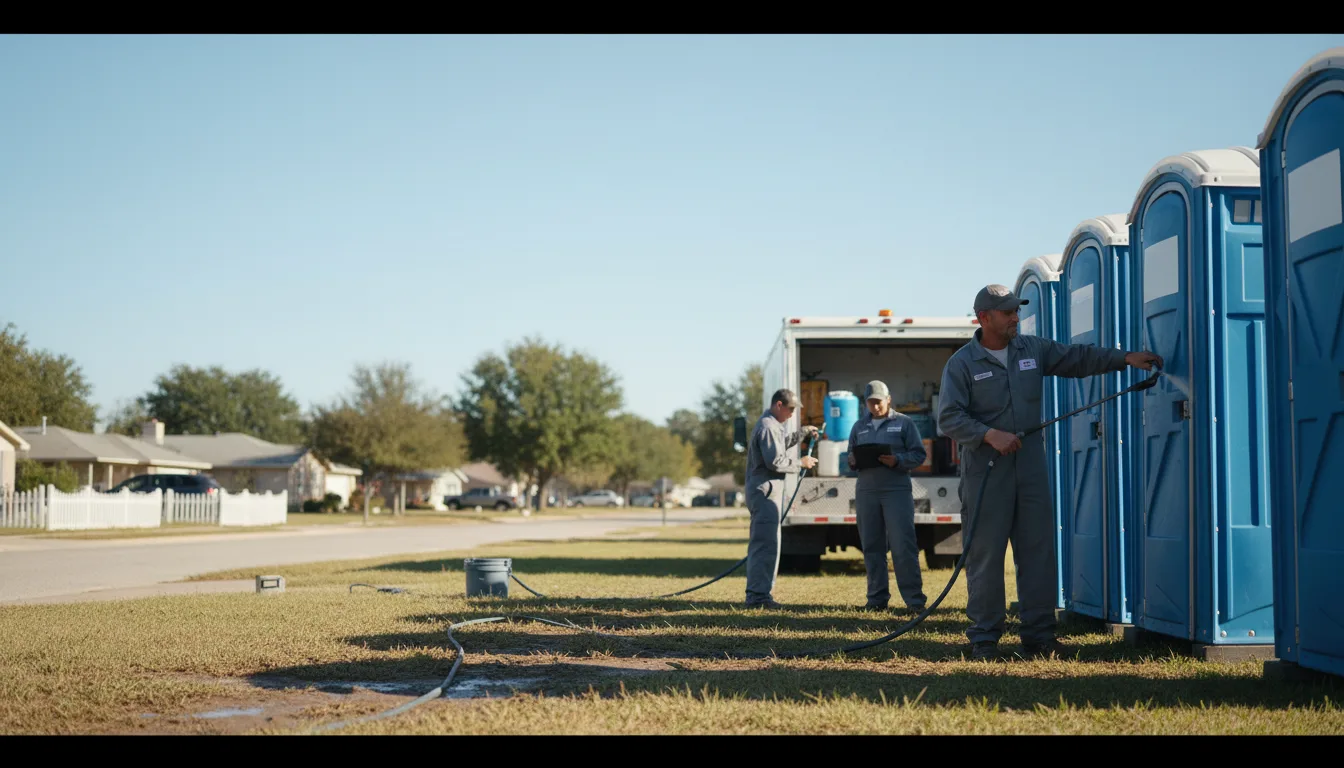 Long-Term Portable Toilet Rental in La Grange, KY near me